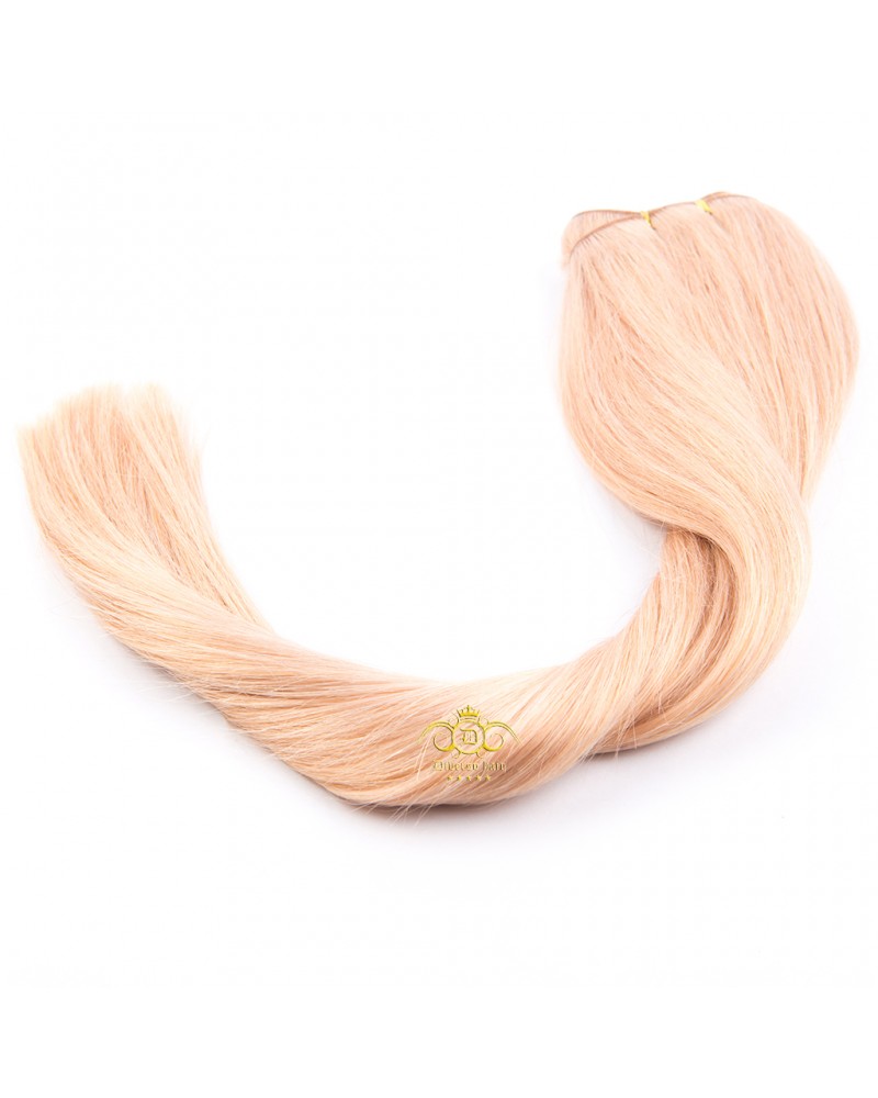 Păr pe tresă 70 cm / 150 g blond închis #27