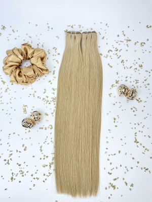65 cm High-Quality Weft Hair – Ash Blonde #6C