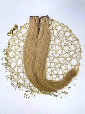 55cm High-Quality Weft Hair - Dark Blonde #27