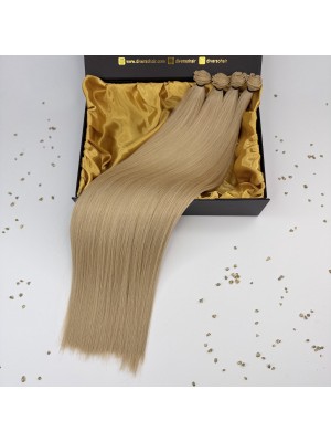 Premium UltraWeft™ – #18C Ash Blonde Color