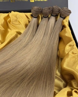 Premium UltraWeft™ – Culoarea Castaniu Deschis #6.2