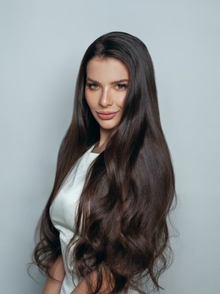 Weft hair extensions