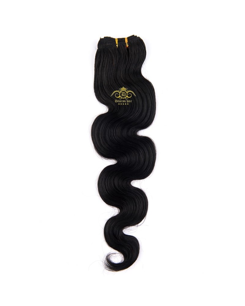 Body Wave - Jet Black #01